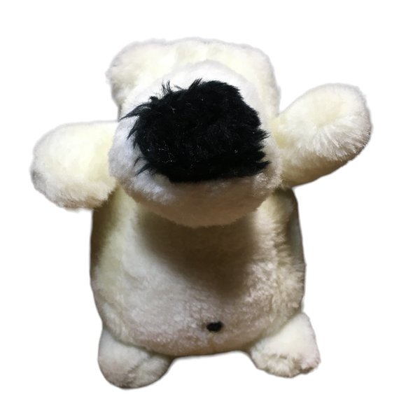 Commonwealth White Polar Bear Plush Vintage 1987 Small 6"in. Stuffed Animal RARE - Picture 4 of 10